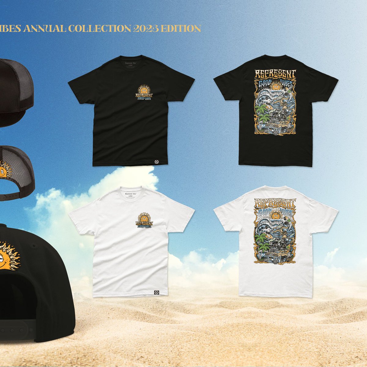 RepresentLTD's tweet image. GOOD VIBES // ANNUAL COLLECTION OUT NOW

REPHARD.com

#represent #goodvibes #representltd #rephard #neverestablished #madexreal 

REPRESENT // GOOD VIBES CREW