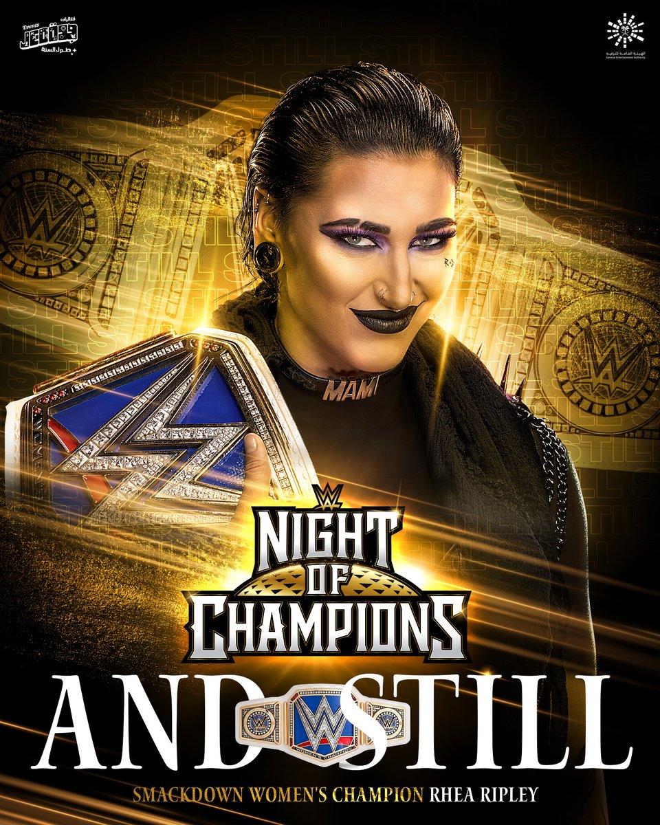 Who is happier right now ... @RheaRipley_WWE or @DomMysterio35?! 😂

#WWENOC 
#AndStill