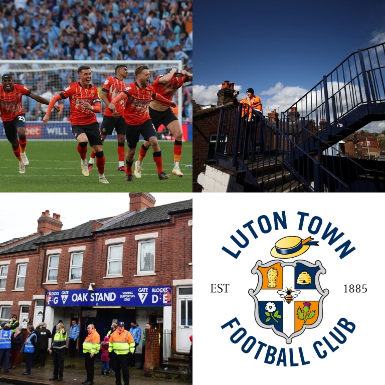 ¡¡LUTON TOWN SUBIÓ A LA PREMIER LEAGUE!!

➤ 2014: ascenso a Cuarta División.
➤ 2018: ascenso a Tercera División.
➤ 2019: ascenso a Segunda División.
➤ 2023: ascenso a la Premier League.

De la quinta División a la Premier League en menos de una década. 

Un club fundado en