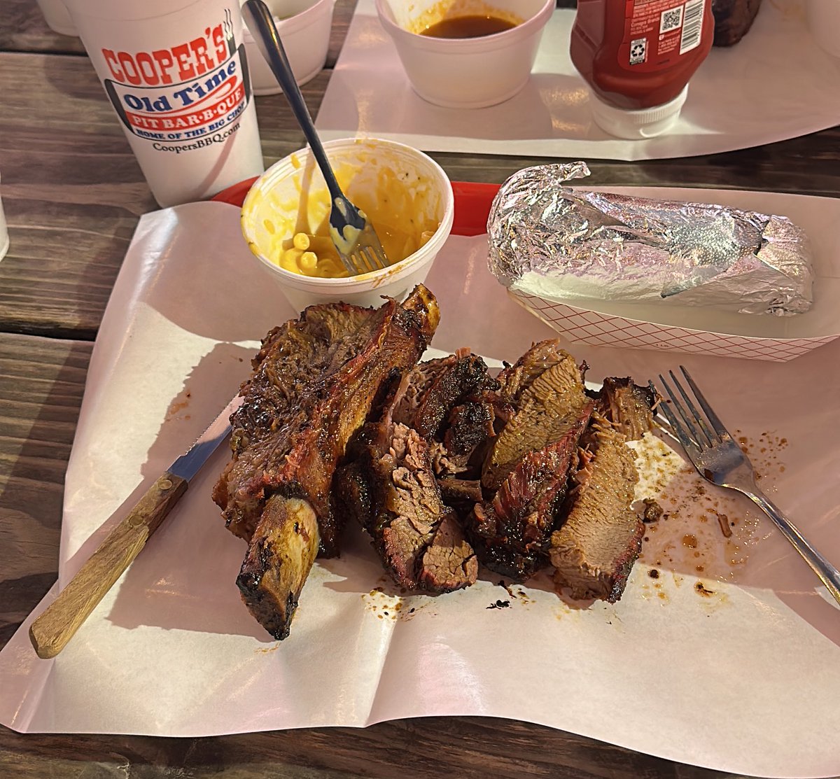Like @CoachCarthel says, “If you can’t be a big time coach, #BeABigCoach!”
When in Austin, Tx for camp, you got to try Cooper’s Old Time Pit BBQ downtown! #FALCONSUP