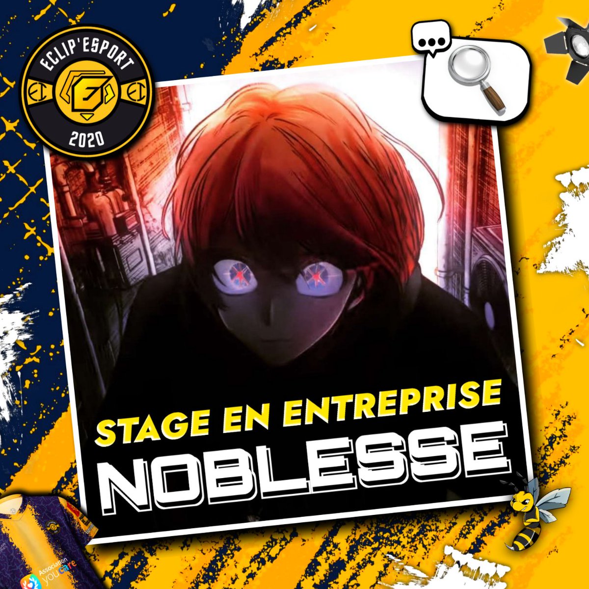 📢 ▪︎ Nous sommes ravis d'accueillir de nouveaux talents au sein de la <a href="/EclipsarTeam/">Eclipsar Industries SAS</a> !

Nous souhaitons donc la bienvenue à notre nouveau #stagiaire <a href="/N0BLESSE__/">NOBLESSE</a> qui va contribuer au développement de notre société avec fraîcheur et enthousiasme.
Merci à lui pour sa confiance! 🐝