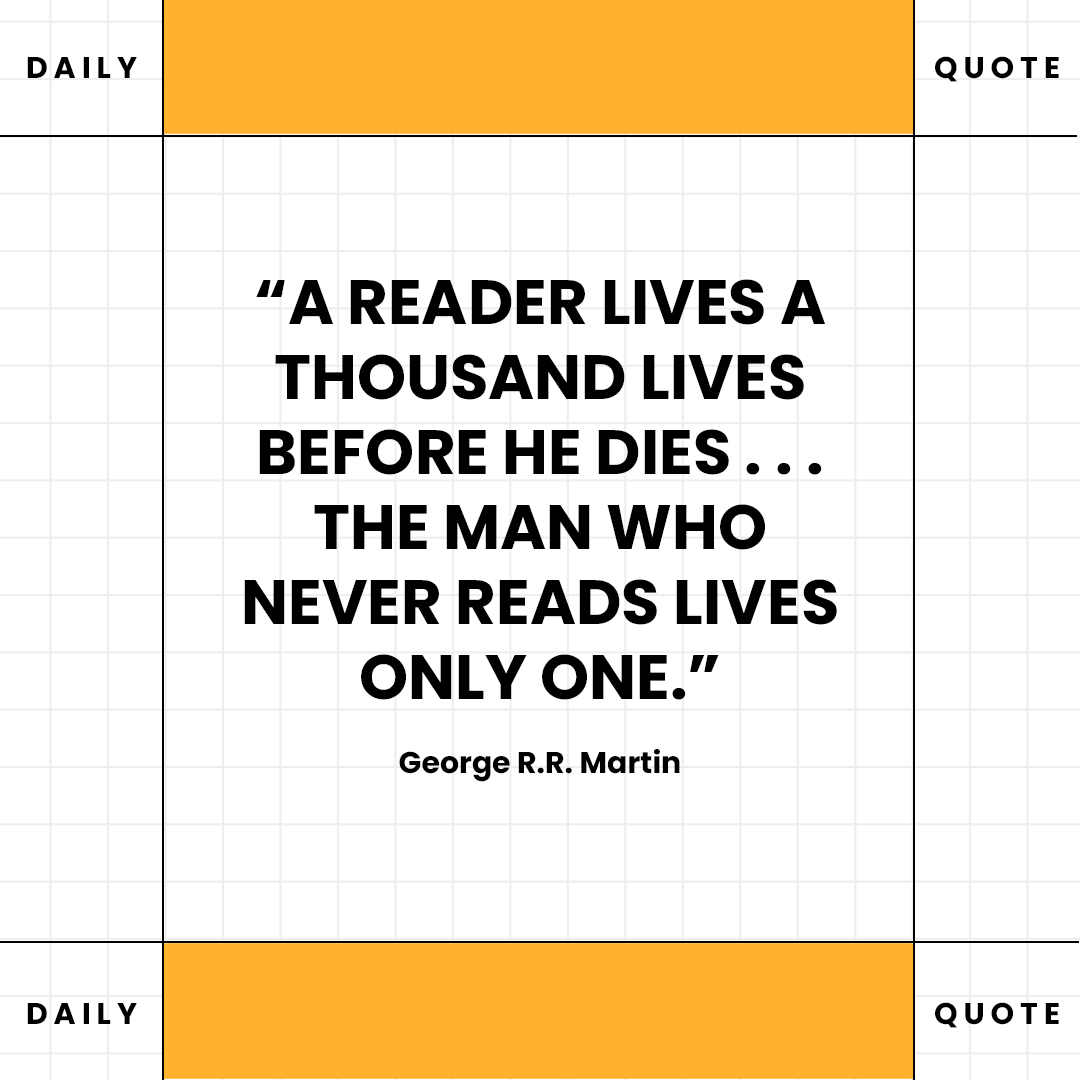 gzb_ae's tweet photo. A reader lives a thousand lives before he dies... The man who never reads lives only one. Immerse yourself in the power of books, explore new worlds, and gain wisdom that lasts a lifetime. Let literature guide you on extraordinary journeys. #Bookish #QuoteOfTheDay #HappyReading https://t.co/4HC7ROVCBO