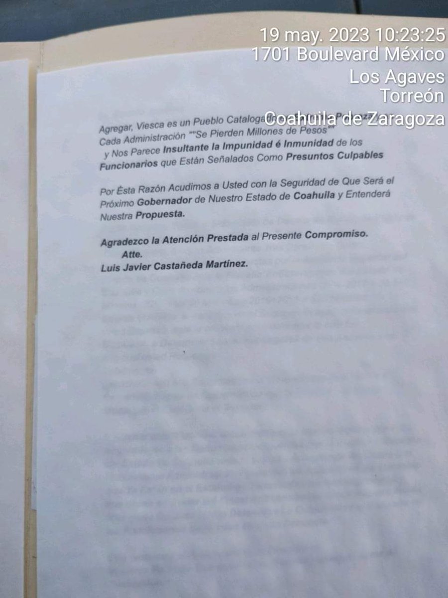 Nos unimos al llamado de la sociedad civil de #Viesca por el saqueo premeditado y crónico del que han sido objeto desde hace varios años.
Exigimos a Manolo Jiménez a que se comprometa, en caso de resultar ganador de la elección, a castigar a los responsables.

#PC29Laguna