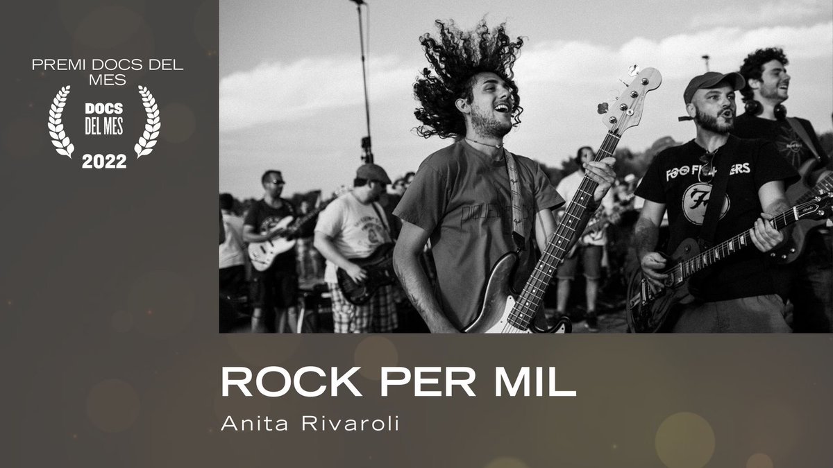 Premi/Premio/Award Docs del Mes: 'Rock per mil', d'<a href="/anitarivaroli/">Anita Rivaroli</a>.