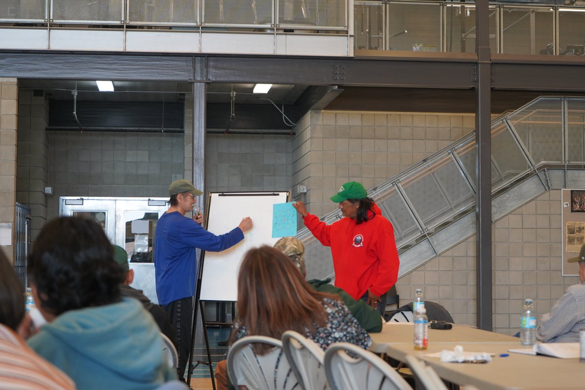 CRYTC1's tweet image. Midway through Day Two:
We&apos;re halfway through an incredible day of the &quot;awaniki asiniskaw ithiniwak?&quot; conference, and the energy is still going strong! We&apos;re excited to continue the momentum throughout the day! Stay tuned for more updates from the conference! #RediscoverRockyCree