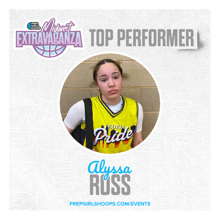 🚨 𝕋 𝕆 ℙ  ℙ 𝔼 ℝ 𝔽 𝕆 ℝ 𝕄 𝔼 ℝ 𝕊

These prospects are turning heads! 

✍️ #PGHExtravaganza

📎 events.prephoops.com/info?website_i…

<a href="/alyssarossigno1/">Alyssa Rossignol🏀</a> <a href="/peoria_pride/">Peoria Pride Athletics</a>