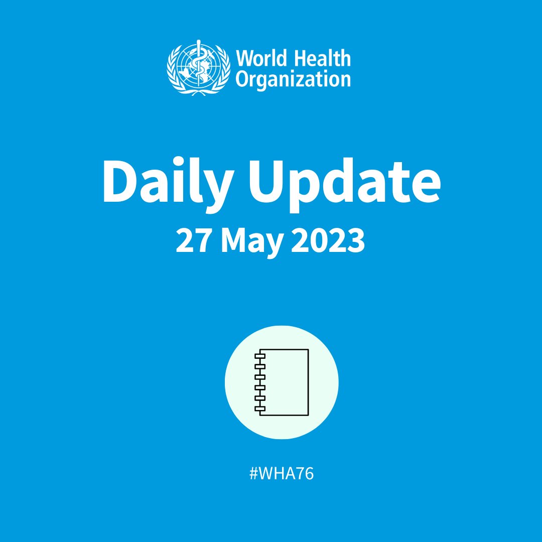 World Health Organization (WHO) on Twitter: "The World Health Assembly