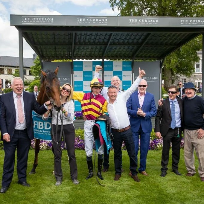 Congratulations to Mashhoor, ridden by Ben Coen, trained by Johnny Murtagh and owned by the Brunabonne Syndicate on winning the FBD Hotels &amp; Resorts Orby Stakes on Day 2 of the Tattersalls Irish Guineas Festival.