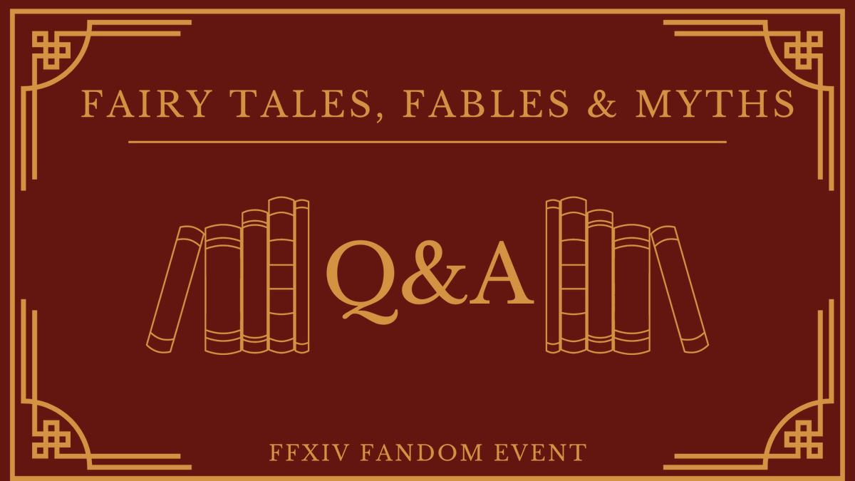 FauxloreFFXIV's tweet photo. 📚Hello storytellers! Thank you for all the submissions interested in this event thus far. We're thrilled so many are excited and wanted to take some time to answer some of the questions we got through the forms in this thread! https://t.co/UMDH669FSb