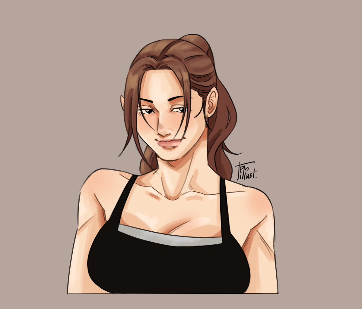 Quick drawing of my queen 

#ResidentEvil #claireredfield