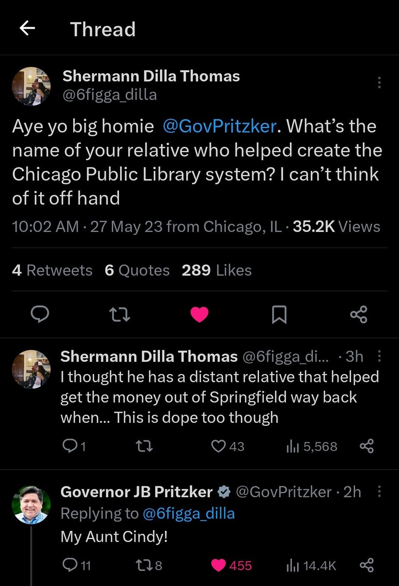 11/10 Twitter interaction