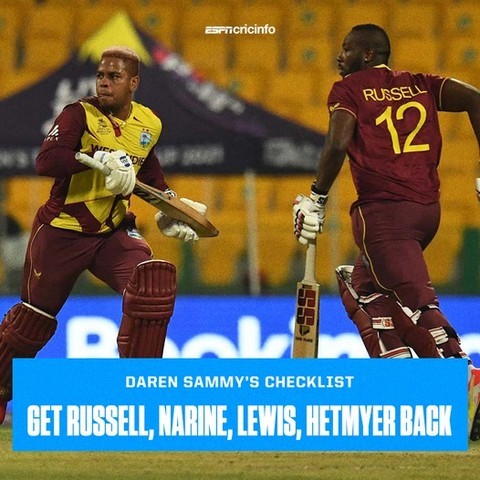 Cricketwithadi's tweet photo. Daren Sammy has done what Sourav Ganguly has done for Indian cricket. He brought the West Indies team together as captain and won 2 T20 World Cups with them.
#DarenSammy #AndreRussell #SunilNarine #EvenLewis #ICCTrophy #WorldCup https://t.co/WACm6jCs5a