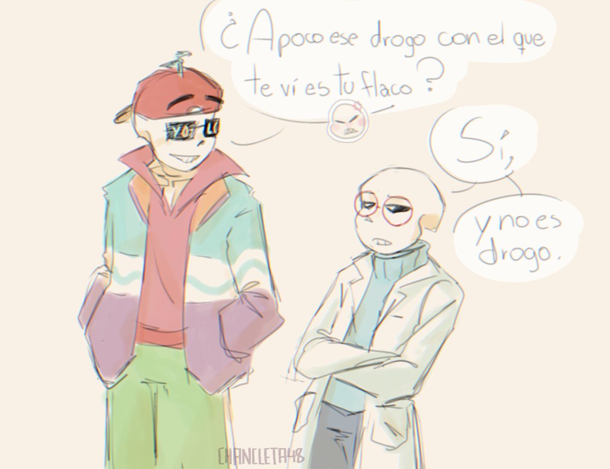 Chancleta48's tweet image. Fresh traficante de polvo chistoso

Traducción:

— Is that junkie I saw with you your boyfriend?
+ Yes and he is not a "junkie"
— What do you mean? I sell it to him.

#sciencesans #freshsans #sciencefell