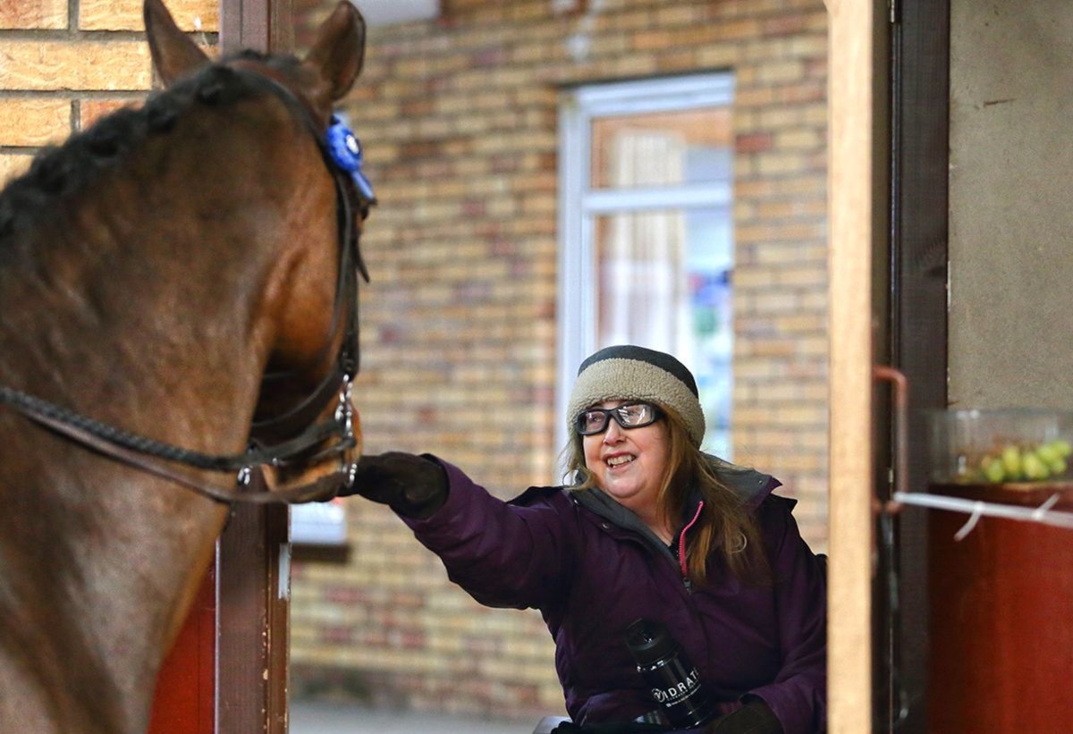 Be more Joanna: rider who worked through bucket list remembered for her positivity and love of horses trib.al/3IbBgi5