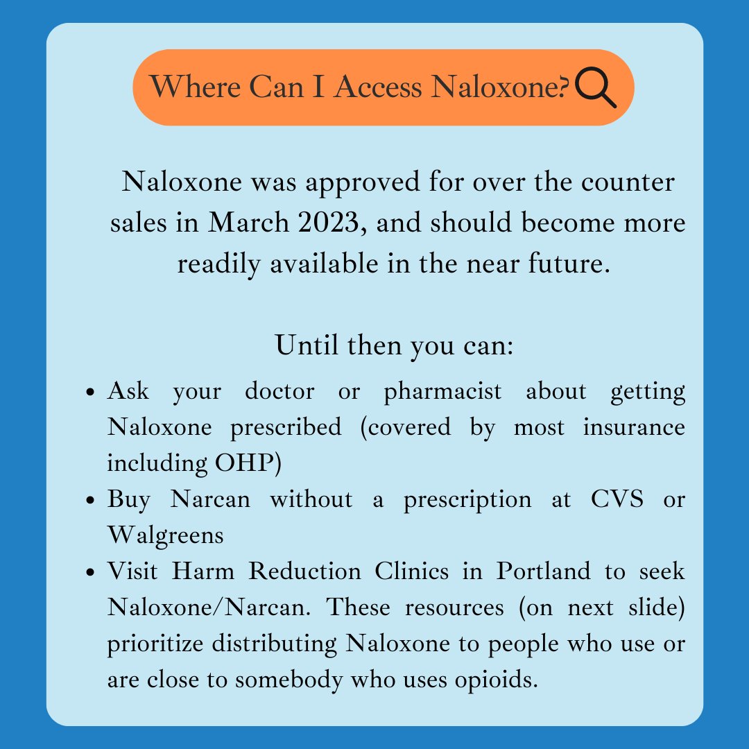 Opioid overdose deaths have been increasing in Portland. Naloxone is a safe and effective way to reverse opioid overdoses. Learn more about naloxone and how you can help keep yourself and others safe.

#hygiene4all #h4a #naloxone #narcan #harmreduction