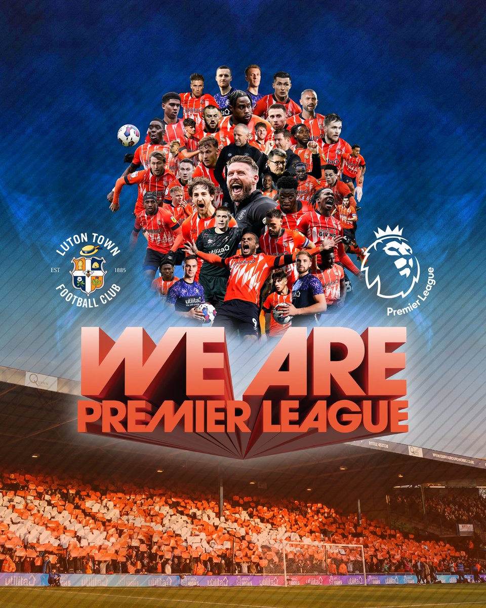 Luton_Arg's tweet image. LUTON TOWN ES DE LA PREMIER🧡🦁🧡