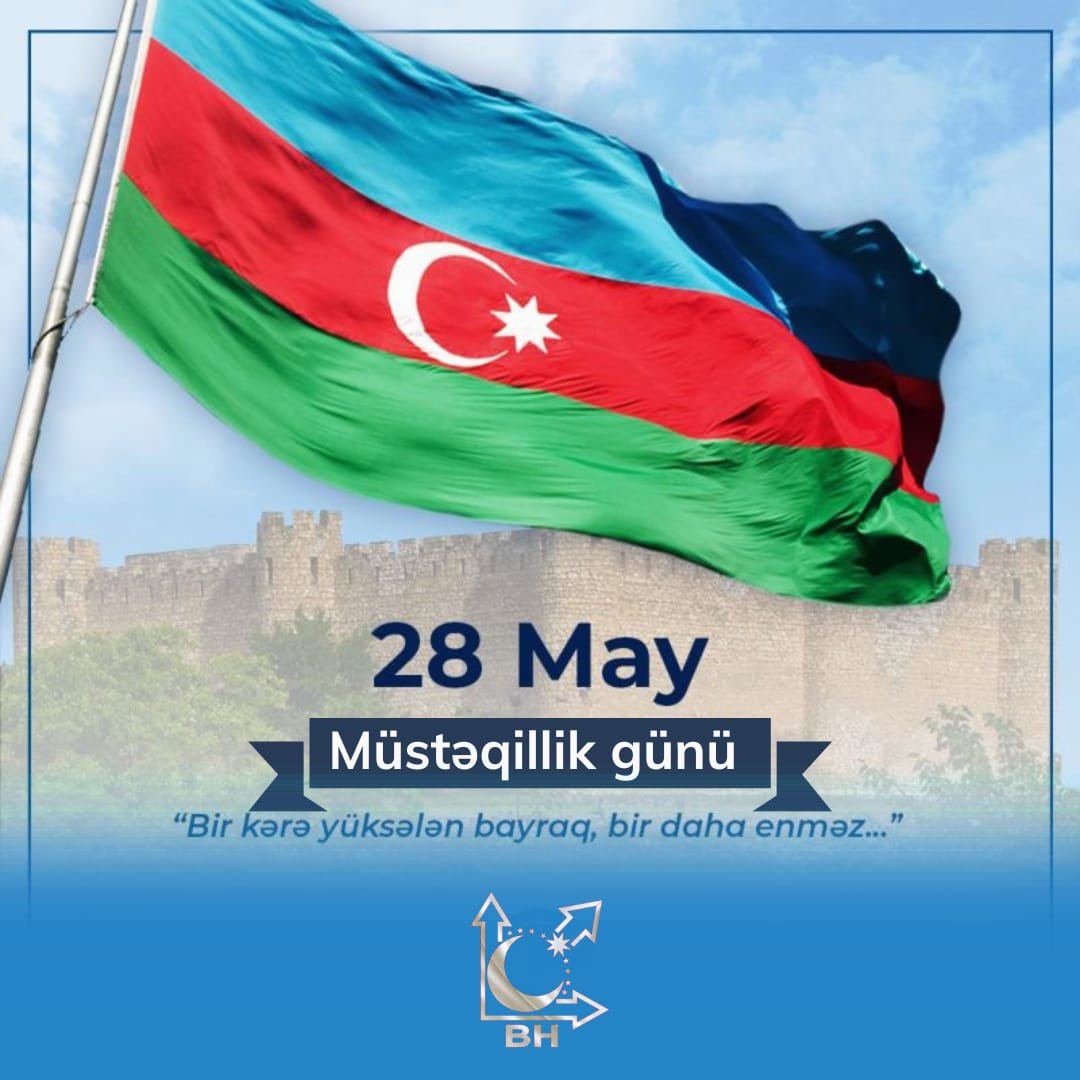 Azerbaycan’ın müstəqillik günü kutlu olsun🇦🇿
Başda Devletimizin kurucusu #MehemmedEminResulzade olmakla mücadele vermiş her kes’in mekanı cennet olsun. #Azerbaijan #28May