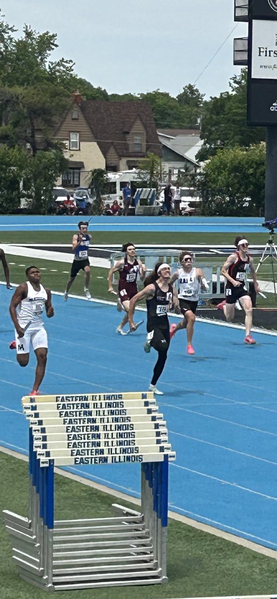 Champs!!!!!! 4x100!!!!! 1:28.69!!! BOOM! <a href="/SaltFork_HS/">Salt Fork H.S.</a>