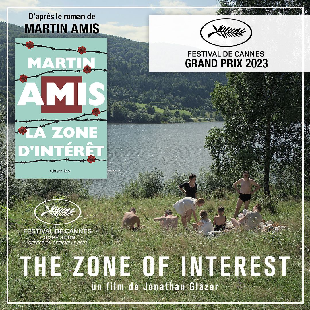 💥🏆 'The Zone of Interest', le film de Jonathan Glazer, adapté du roman virtuose de Martin Amis, remporte le #GrandPrix du @Festival_Cannes ! ✨ Un très bel hommage pour l'auteur disparu la semaine dernière. #Palme #Cannes2023 @BAC_FILMS