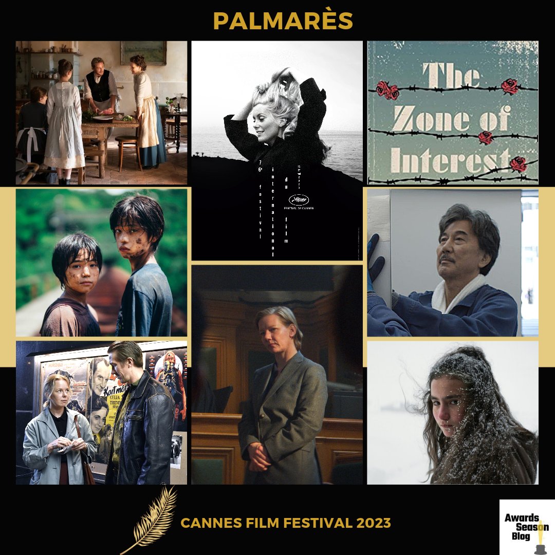 Annunciati i vincitori della 76 edizione del Festival di Cannes:
-Palma d'oro: #AnatomyofaFall 
-Grand Prix: #TheZoneofInterest -Miglior attore: #KojiYakusho - PERFECT DAYS
-Migliore attrice: #MerveDizdar - KURU OTLAR USTUNE

#Cannes2023 #Cannes76 #Palmares #CannesFilmFestival