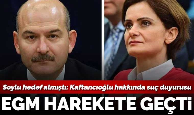 Soylu hedef aldı EGM harekete geçti! Kaftancıoğlu hakkında suç duyurusunda bulunulacak

cumhuriyet.com.tr/siyaset/soylu-…