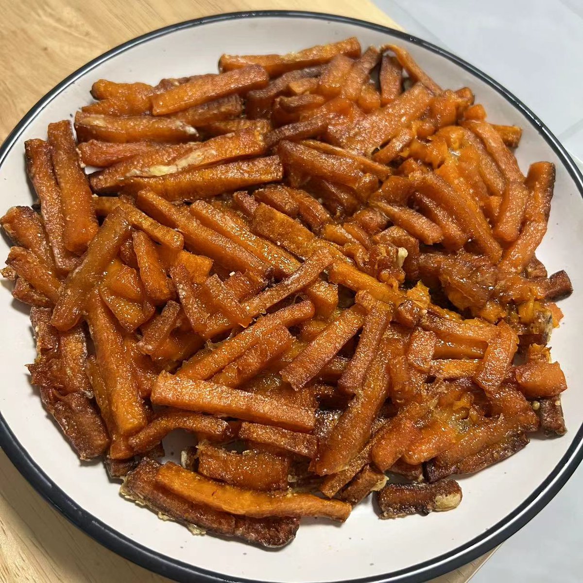 Sweet Pumpkin Fries 👍 
mychinesehomekitchen.com/2023/05/06/swe…
#mychinesehomekitchen #homecooking #ChineseFood #ChineseCuisine #pumpkin #fries #vitamins #vitaminA #vitaminC #vitaminB #manganese