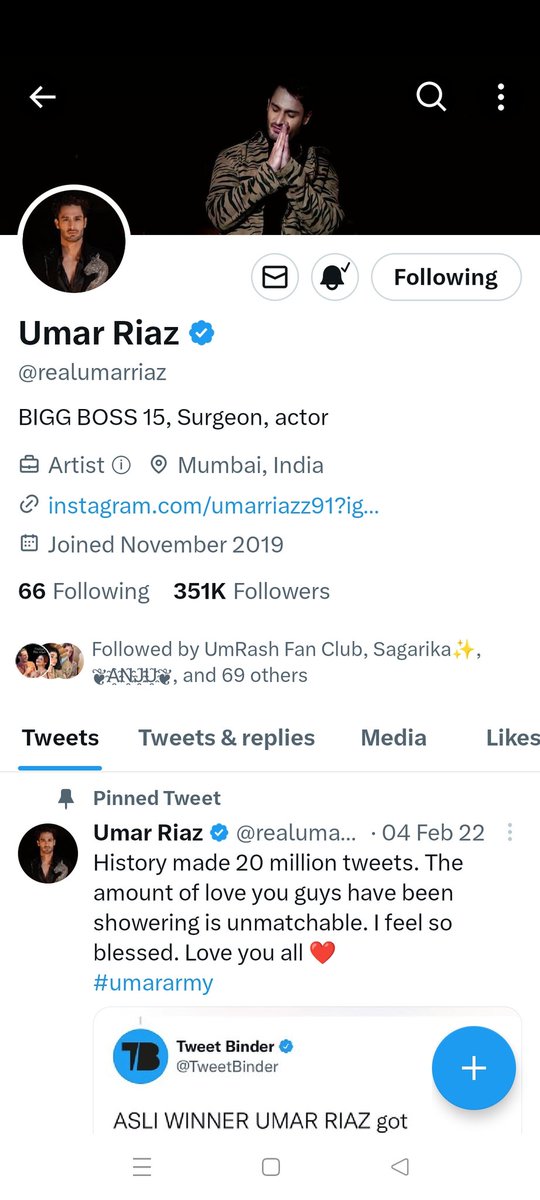 @realumarriaz congratulations u r again verified on Twitter

#UmarRiaz #UmRash