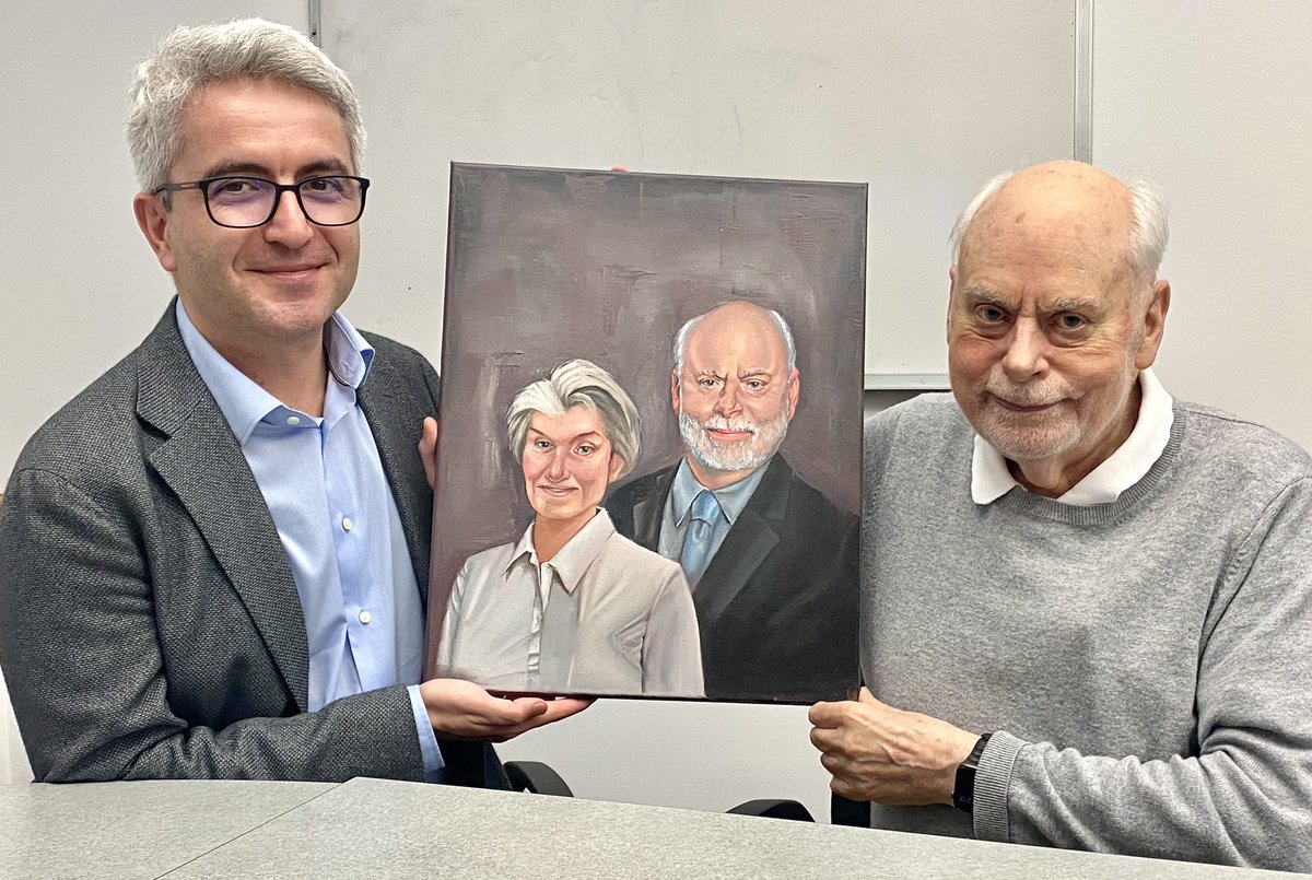 Fraser Stoddart (@sirfrasersays) on Twitter photo During his recent visit to <a href="/NorthwesternU/">Northwestern</a>, Cafer Yavuz (<a href="/caferyavuz/">Cafer T. Yavuz</a>) arrived carrying a portrait painting of Norma and myself by his niece, Rafia Kucuk, from Turkey. My thanks knows no bounds. refiakucuk.com During his recent visit to <a href="/NorthwesternU/">Northwestern</a>, Cafer Yavuz (<a href="/caferyavuz/">Cafer T. Yavuz</a>) arrived carrying a portrait painting of Norma and myself by his niece, Rafia Kucuk, from Turkey. My thanks knows no bounds. refiakucuk.com