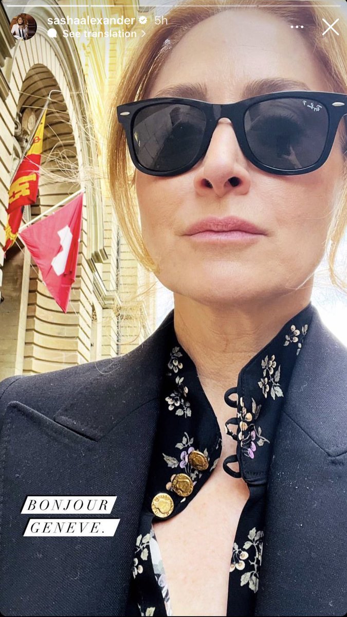 Loving all the gorgeous pics from Sasha’s  IG🥰🩷