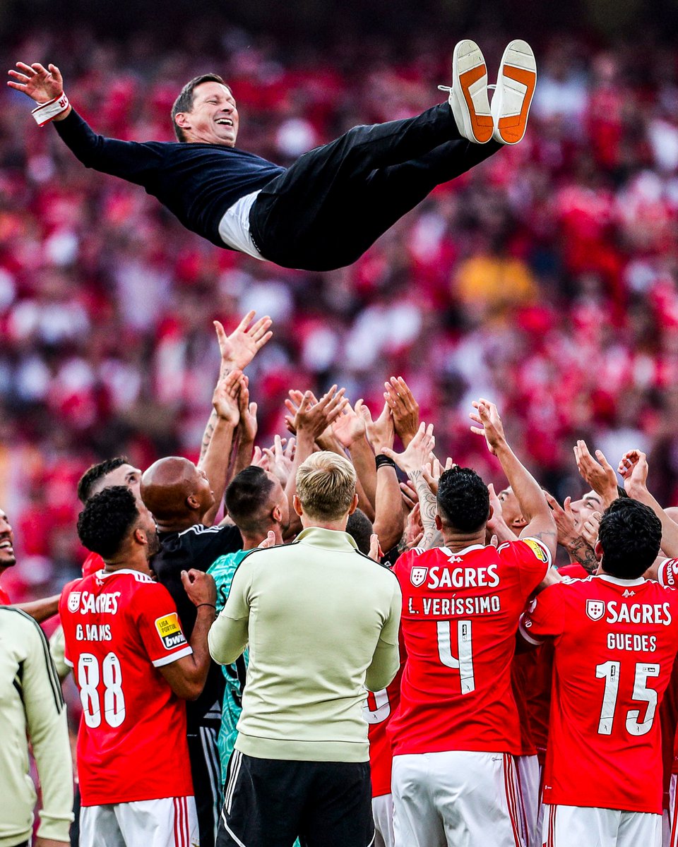 Benfica are league champions for the 38th time 🔴