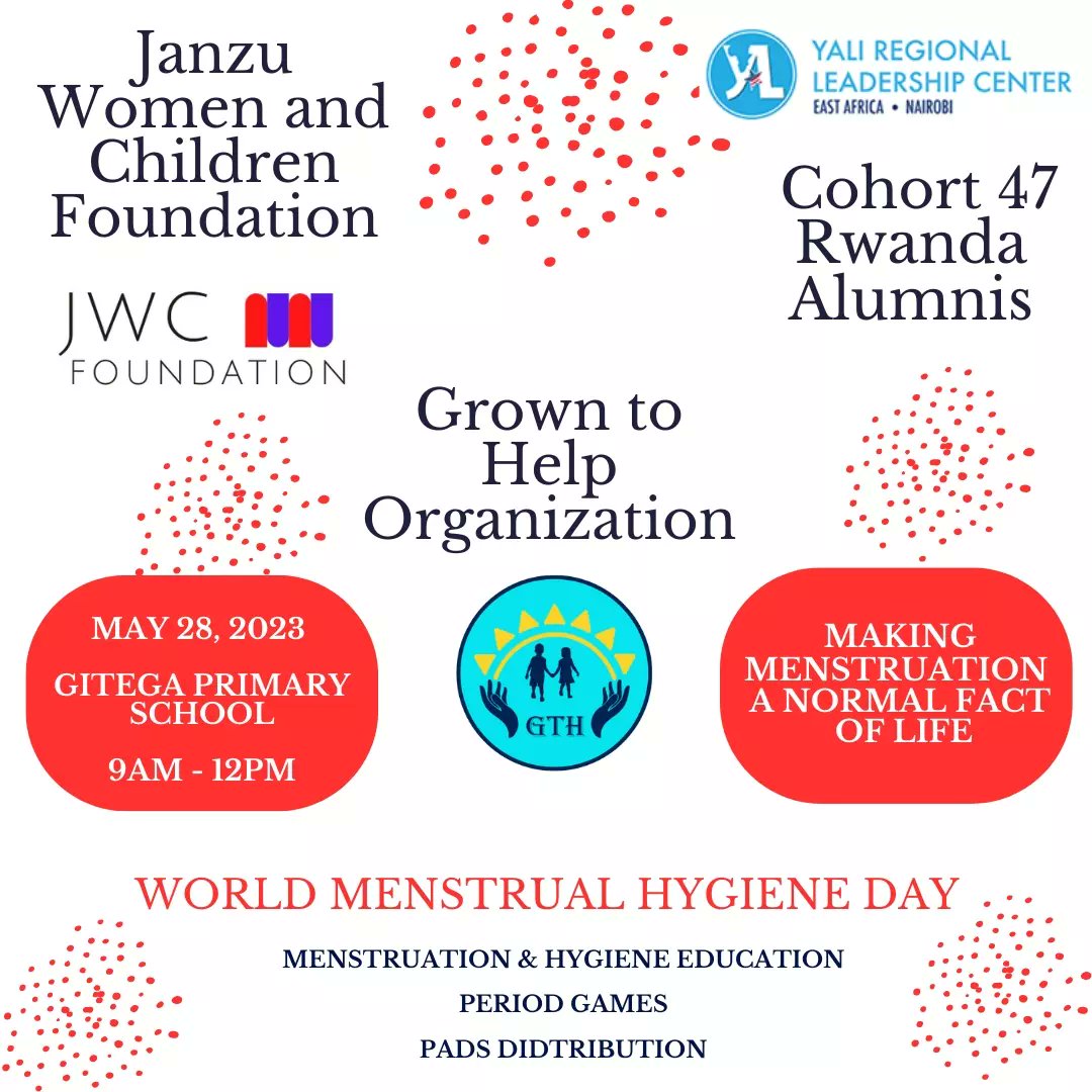 Making Menstruation a Normal Fact of Life. 
#endperiodshame #endperiodpoverty #endperiodstigma