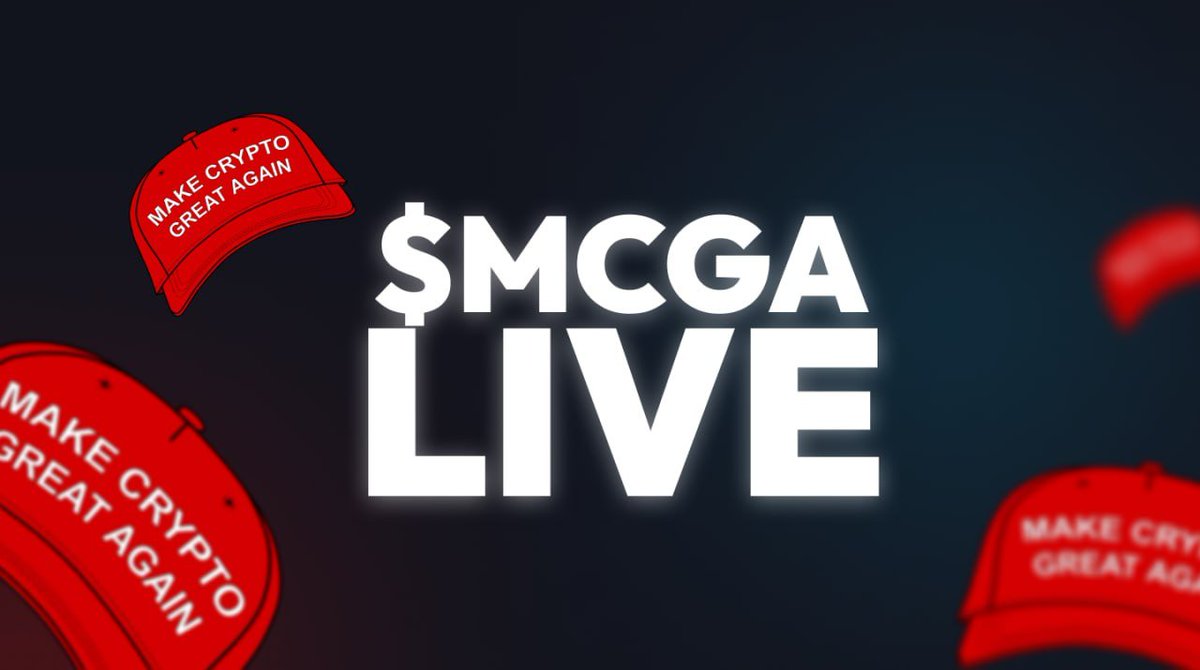 MCGA_REAL's tweet photo. We are live!!
Let's #MakeCryptoGreatAgain

https://t.co/joEhrFONKH

#NFA #NoPromisesOnlyLove https://t.co/KkR9CC2Peh