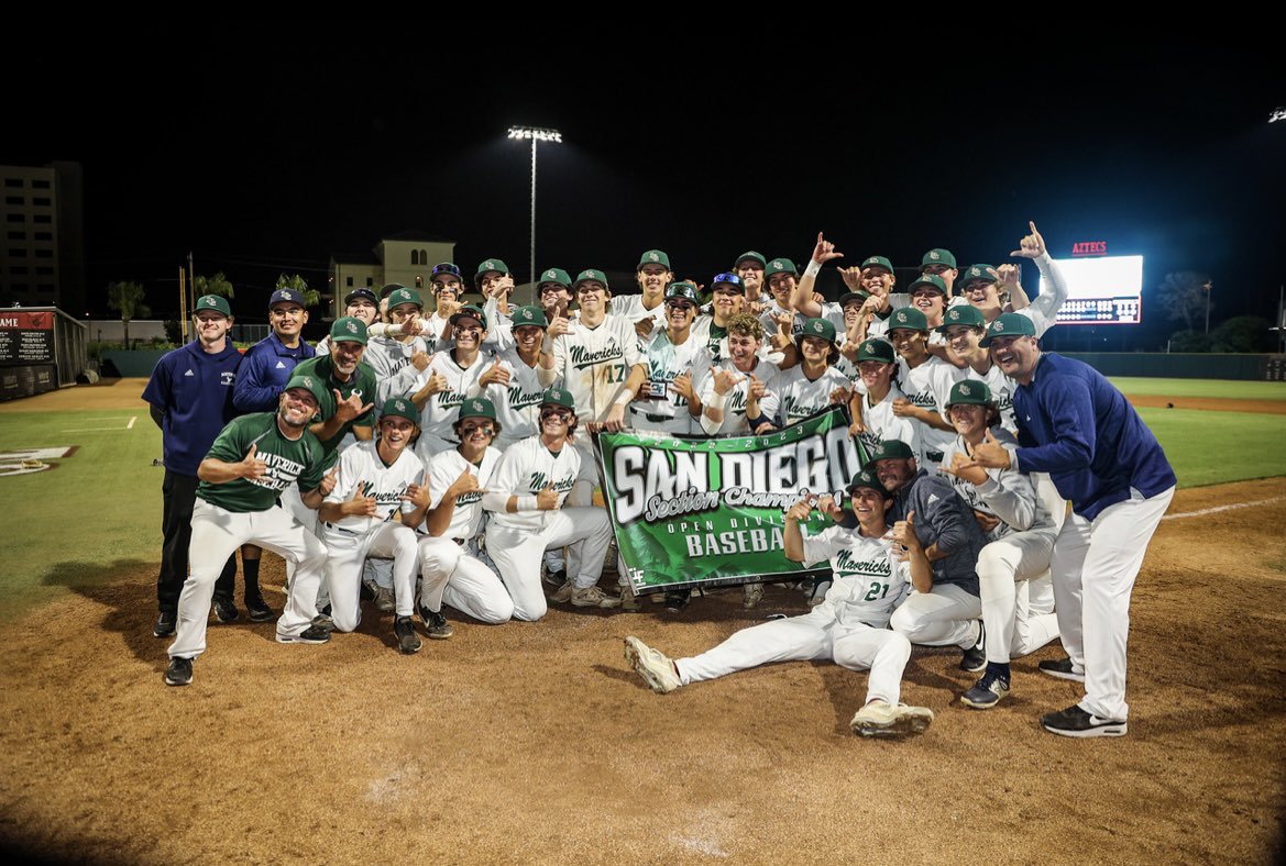 Back to back San Diego Section Open Division champions. What an incredible season with the most amazing team