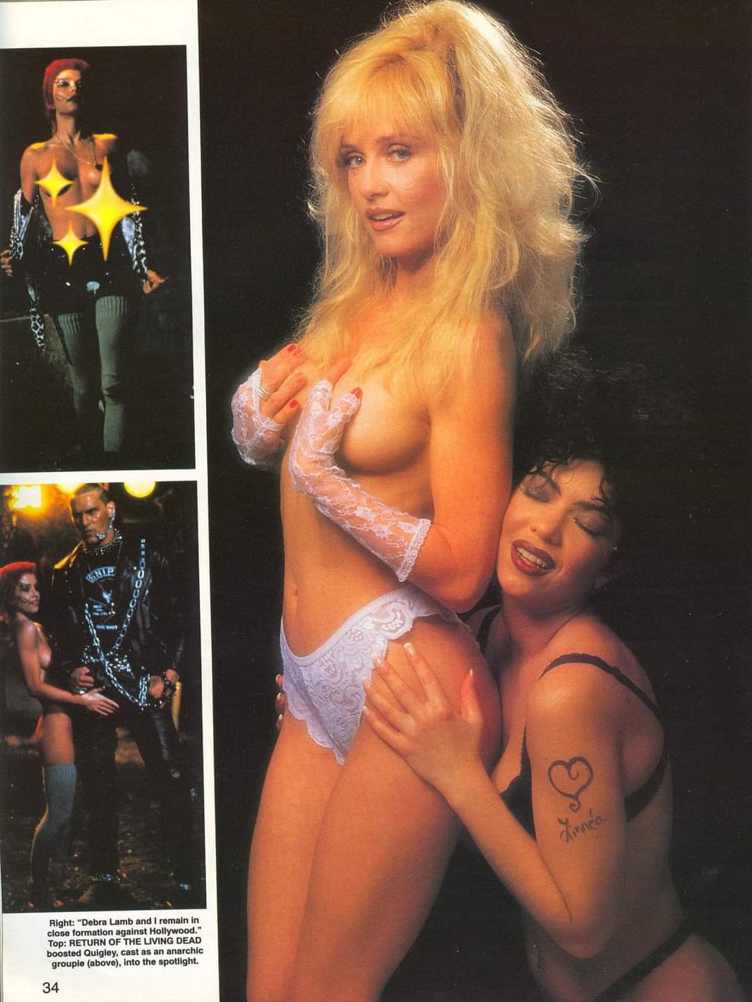 Happy birthday, Linnea Quigley! 