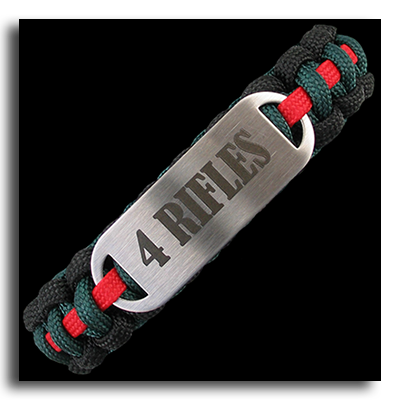 BrianRobb1981's tweet photo. #4RIFLES ENGRAVED PARACORD BRACELET

⭐️⭐️⭐️ LIMITED EDITION ⭐️⭐️⭐️
Each bracelet is custom-made to order
handmade by myself #Army #Veteran
who suffers from #PTSD if anyone is interested please get in touch with me for details. https://t.co/8Di8uztxxZ