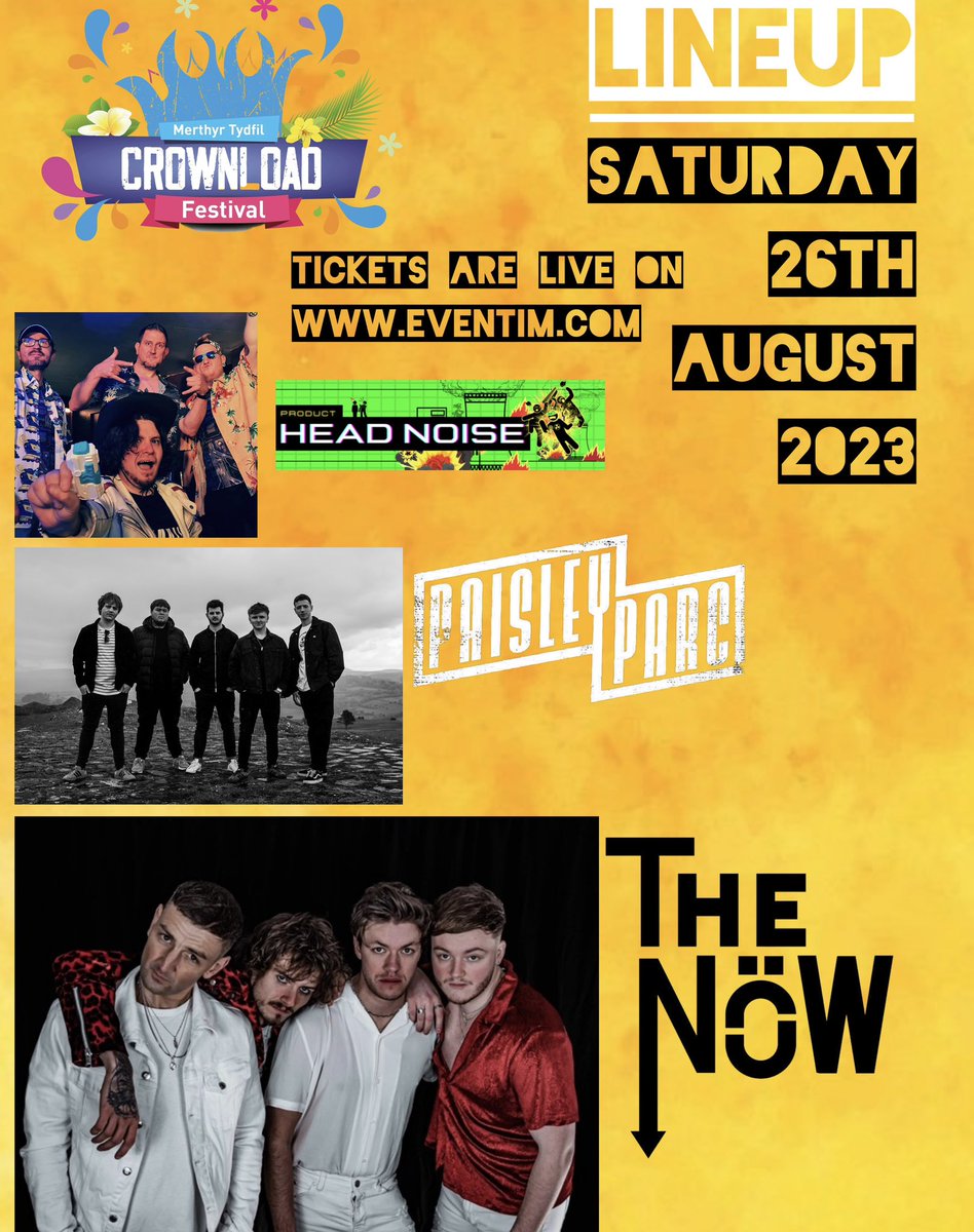 💥CROWNLOAD ANNOUNCEMENT💥 we are officially announcing the Saturday LINEUP!! Grab your tickets below and watch out for more info drops !!! #crownload2023 eventim-light.com/uk/a/628e4ac13…