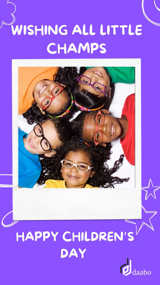 daaboprotection's tweet photo. Daabo wishes Happy Children’s Day to all the little ones! Let's celebrate the innocence, joy, and wonder that childhood brings. Here's to a bright and promising future for our beloved children!  
#KidsAreAwesome  #CherishEveryMoment  #deviceinsurance #daaboprotection https://t.co/PIM3Yh2TkJ