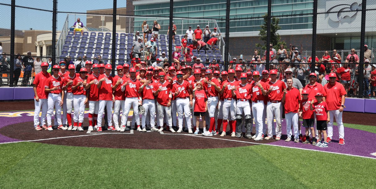 Nixa Athletics (@nixaathletics) on Twitter photo 👏 Congratulations, <a href="/NixaBaseball/">Nixa Baseball</a>!
Final 4 bound!
Eagles will take on Liberty North in the Class 6 state semifinals on June 2 at 7 p.m. at US Ballpark. 👏 Congratulations, <a href="/NixaBaseball/">Nixa Baseball</a>!
Final 4 bound!
Eagles will take on Liberty North in the Class 6 state semifinals on June 2 at 7 p.m. at US Ballpark.