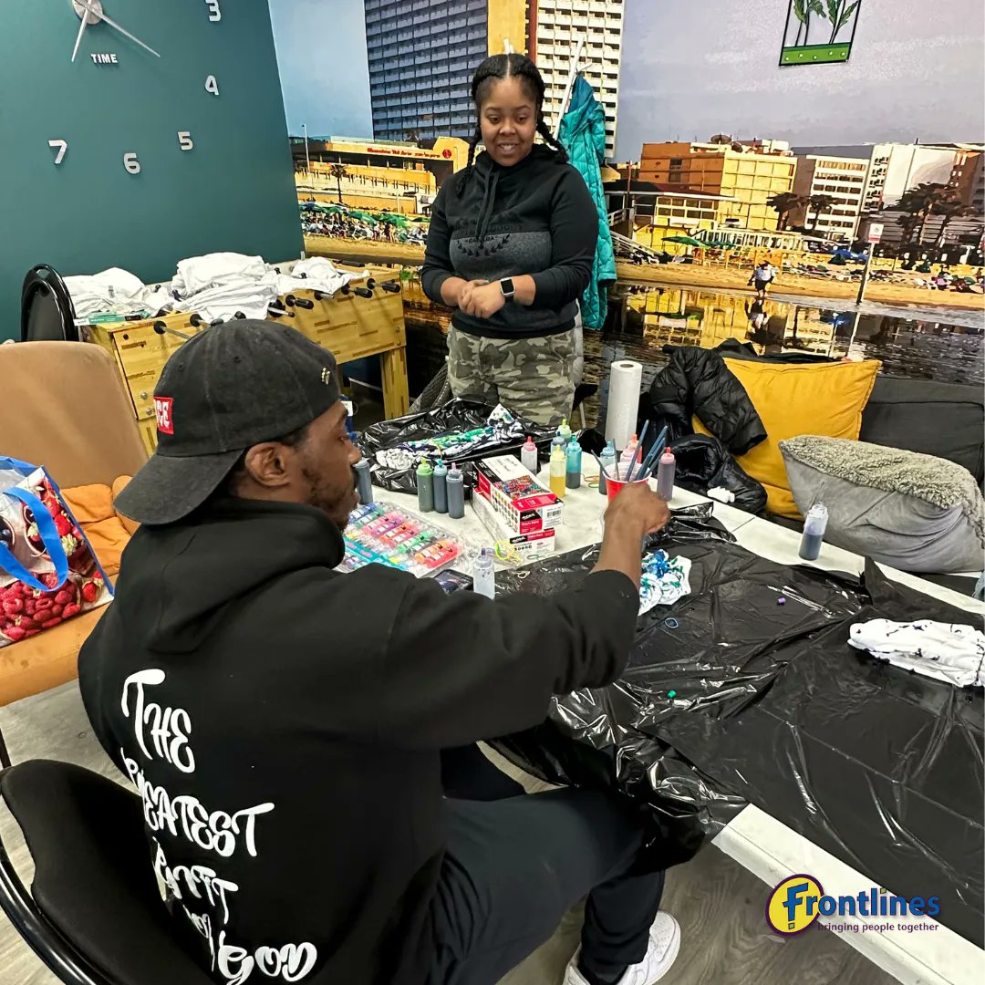 frontlinesto's tweet photo. Join us next friday for some fun acitivities to start your weekend off right. This friday we made tie dye shirts and hoodies.
#torontoyouth #torontoprogram #torontocharity #torontononprofit #torontotyedie #torontoapparel #toronto #weston #frontlines #community #communitycentre https://t.co/WYjmbpYlym
