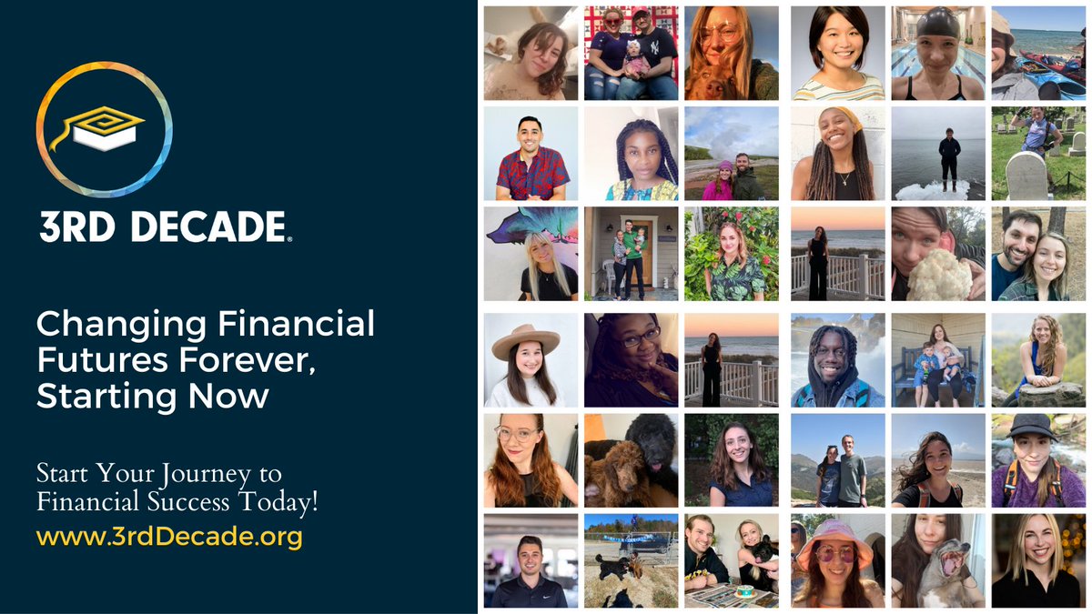 ywcaAZ's tweet photo. @3rdDecadeInc is a financial education nonprofit that works with 18-35-year-olds to build financial literacy skills, financial confidence, and long-term financial success through a unique education and mentoring program. Apply today!  https://t.co/H93nZERriF https://t.co/DBextoeVfP