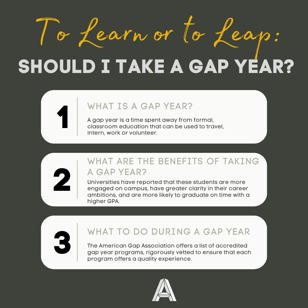 Our latest article explores the benefits of taking a gap year. Picture this: a year of self-discovery, travel, and incredible experiences. Hold your horses because it's not all sunshine and rainbows. Our article  will tell you why. #GapYear  #CollegePrep