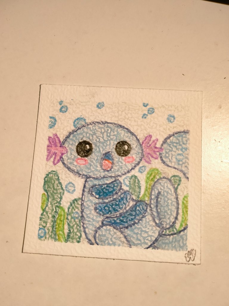 Esterretje_art's tweet photo. WOOPER!

I just love Wooper so much! 
Probably the only thing I can draw even with a cold and slightly foggy brain.

I got the picture frame from a secondhand store.

#ArtistOnTwitter #Pokemon #PokemonWooper #wooper #pokemonart #Pencildrawing #drawing #art #pokemonfanart #fanart https://t.co/EGtkAXPO6V