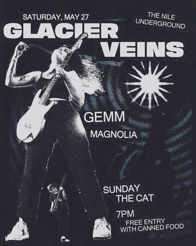 GlacierVeinsPDX's tweet photo. PHOENIX! Free show tonight with canned food donation at @niletheater https://t.co/WE8RY3nQ8d