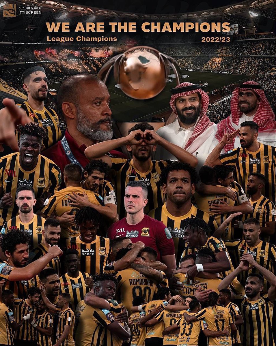 Mhvv_'s tweet photo. طال الانتظار وخضعتت الف الف مبرووووك للأتحاد لقب الد��ري 
ياقلبي يا الانحاد 💛 https://t.co/Lvu2M6lHKD