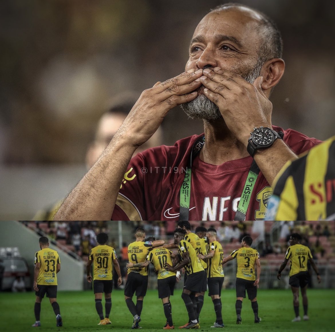 الف الف مبرووك للعميد 🖤💛
