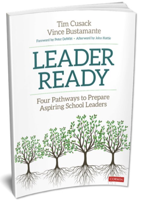 Excited to share a preview of Leader Ready! Check out the write up by @VinceBusta and myself in the latest edition of Corwin connect #CorwinPress #schoolleaders #LeadershipDevelopment #edchat #principals #assistantprincipals #ProfessionalDevelopment 

corwin-connect.com/2023/05/leader…