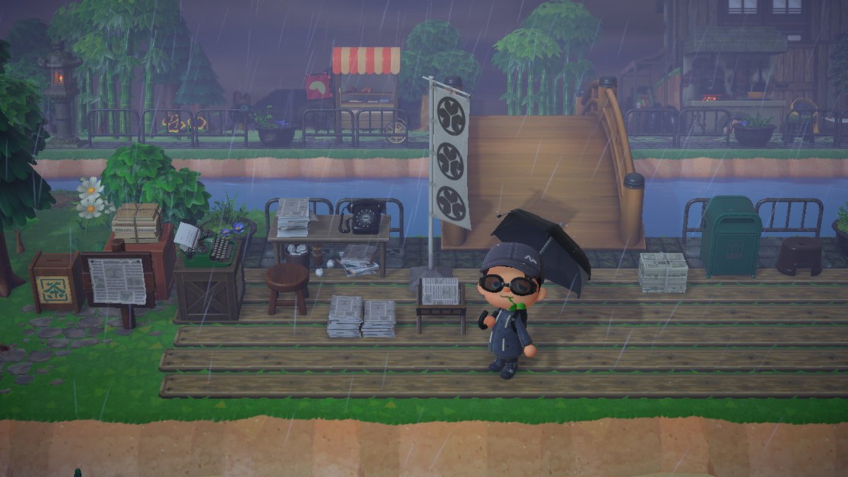 The thunderstorm has arrived so that means an updated DA. Several new villagers to meet, a ton of refinement on newer areas, and a general readiness for summer is what we are highlighting. We would be thrilled if you decide to visit. Tysm

 #AnimalCrossing #ACNH #NintendoSwitch