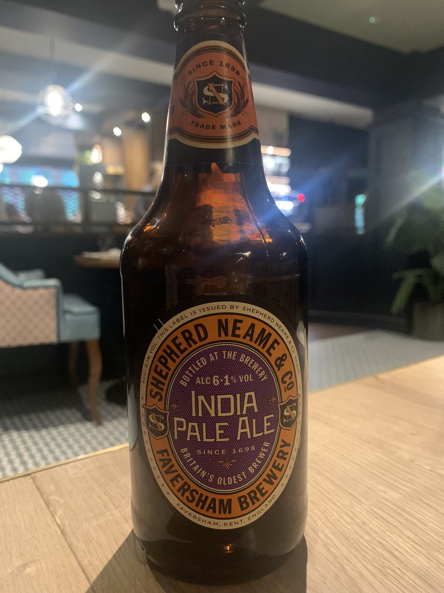 I reckon this is my favourite @ShepherdNeame beer.