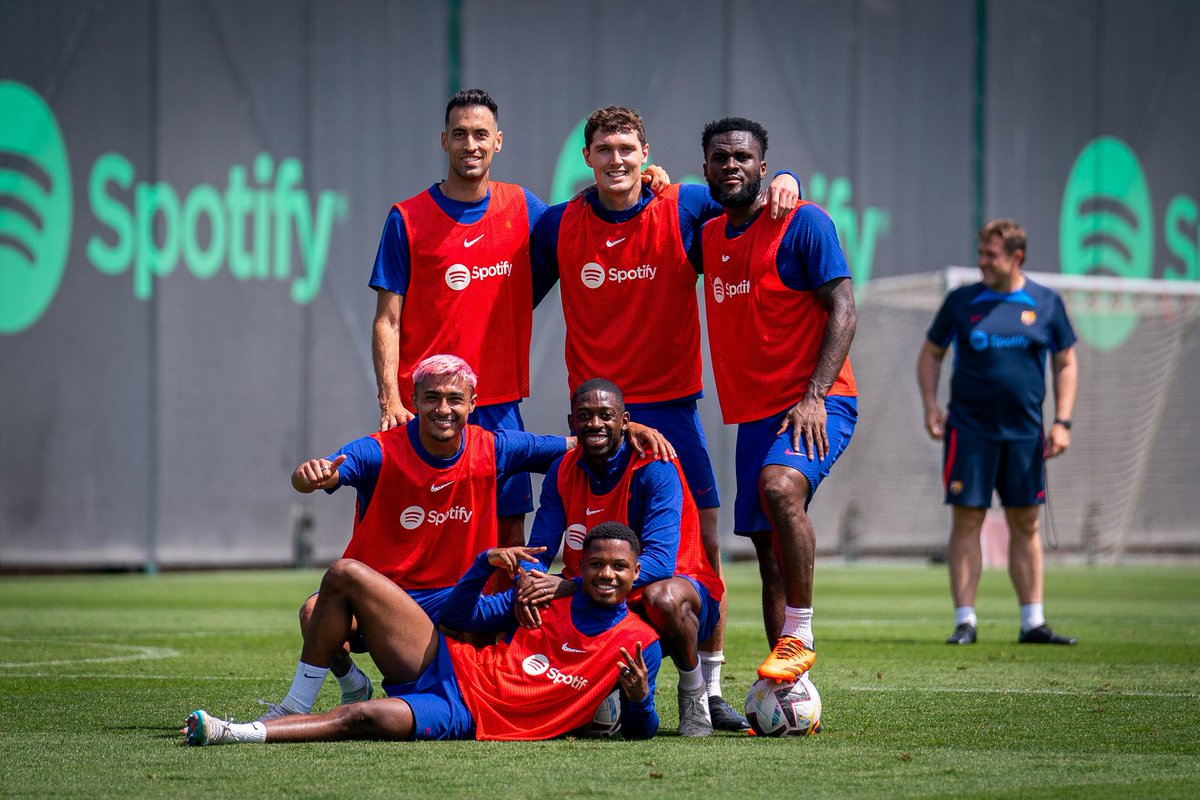 📌 The last training session before #BarçaMallorca! 🏃🏽‍♂️