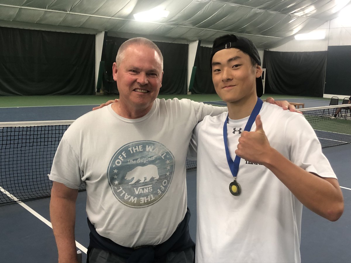 TWolvesJHS's tweet image. Jackson’s Sophomore Boys Tennis Player Ben Lee is the 4A Singles State Champion.  🎾💚🖤🎾
